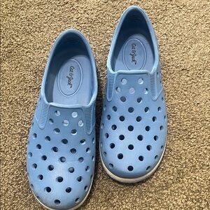 Cat & Jack Light Blue Slip-On Perforated Kids Water Shoes size 12